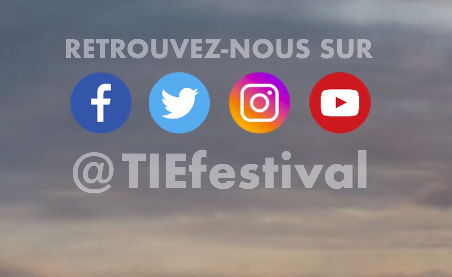 Suivez l'actualité du festival !